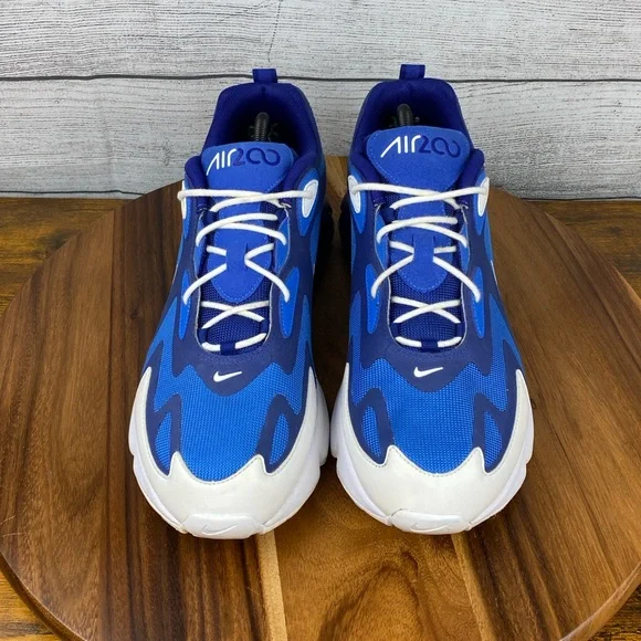 Nike Air Max 200 Pacific Blue White Shoes AQ2568-400 Men’s Sneaker Size 11.5